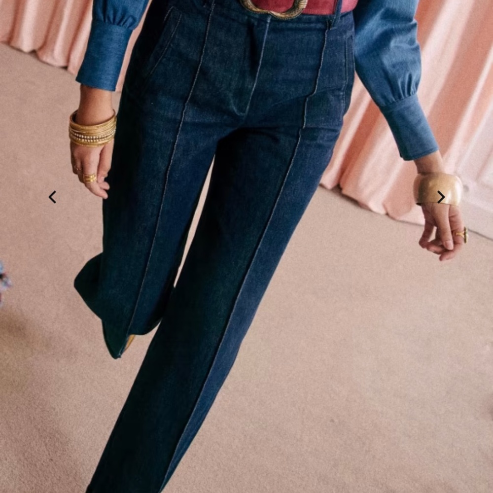 Sezane Lukas Trousers Denim